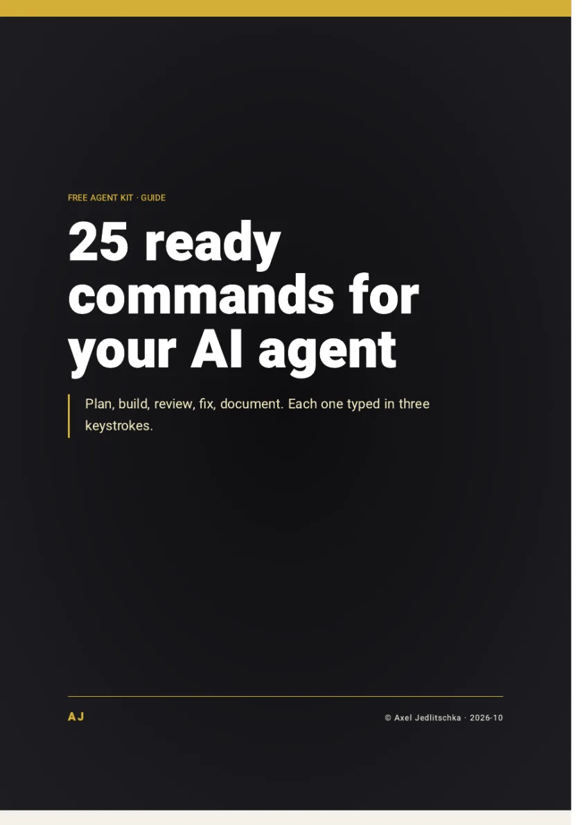 The first page of the Command kit guide